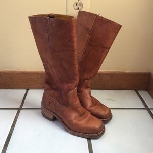 Frye harness boots
